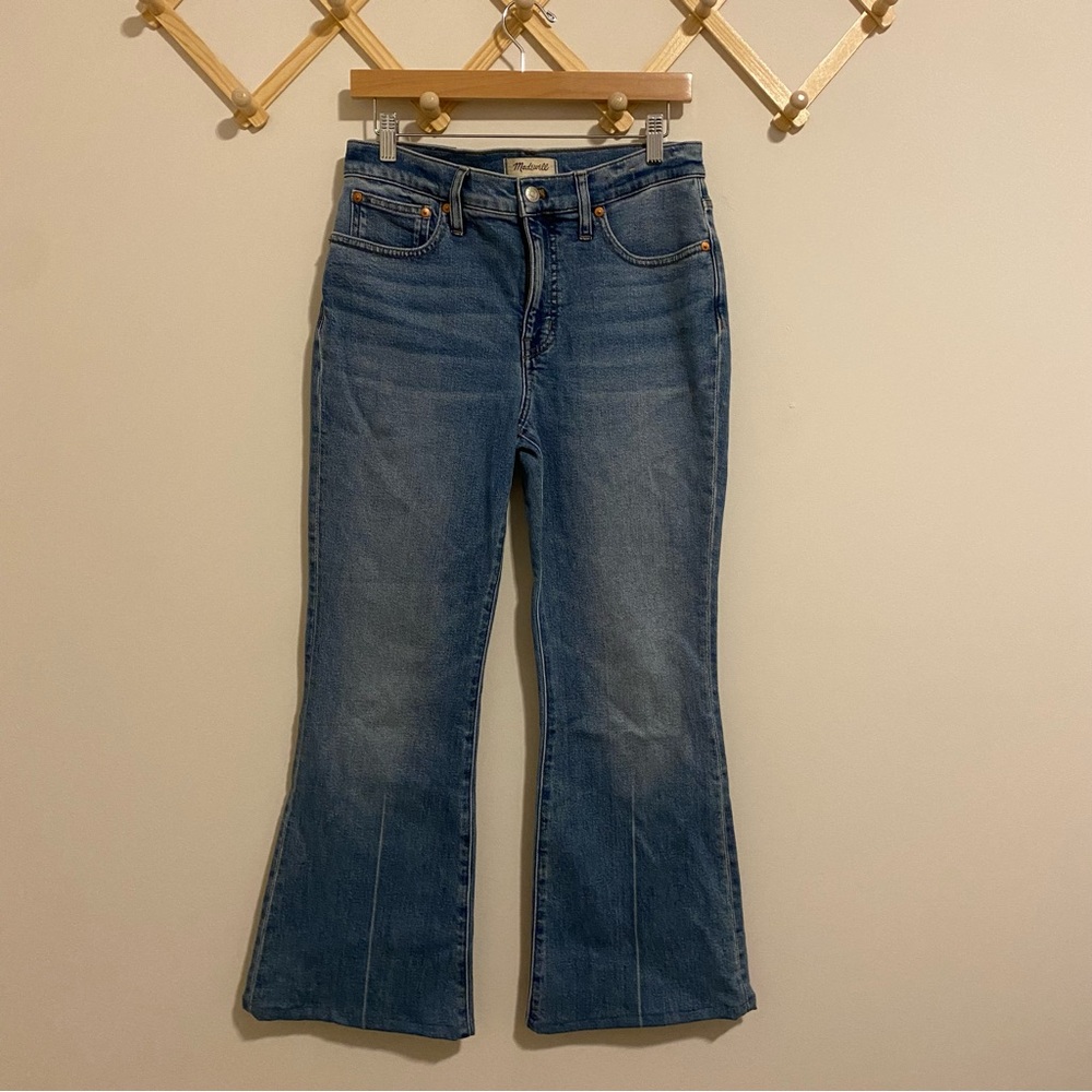 Madewell The Flea Market Flare Jean size 28 (hemmed)